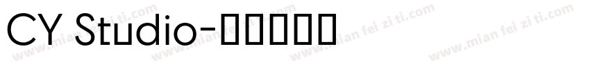 CY Studio字体转换